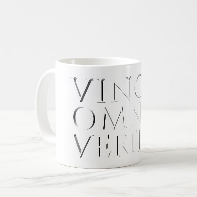 VINCIT OMNIA VERITAS - Light Coffee Mug (Front Left)