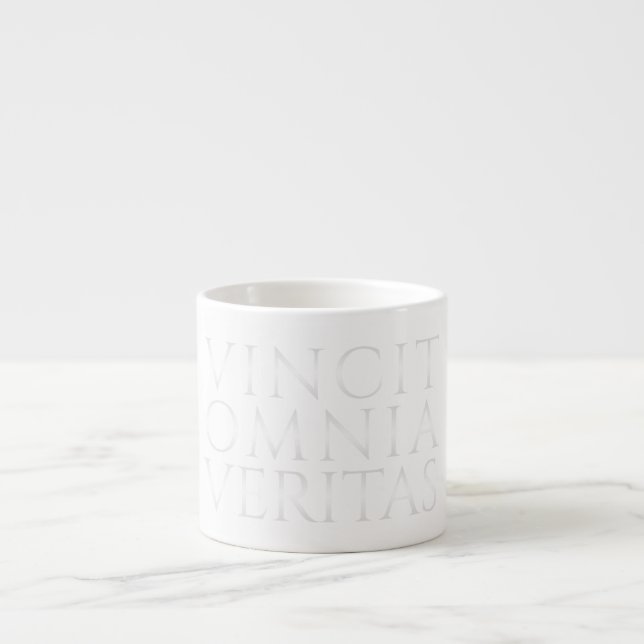 VINCIT OMNIA VERITAS - Light Espresso Cup (Front)