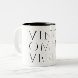 VINCIT OMNIA VERITAS - Mug à café bicolore clair