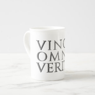 VINCIT OMNIA VERITAS - Mug de Chine d'os légers