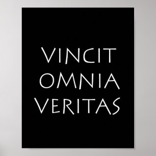 Vincit omnia veritas poster