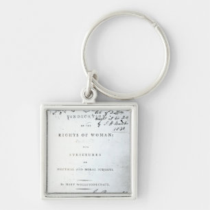 Vindication of the Rights of Woman' Keychain