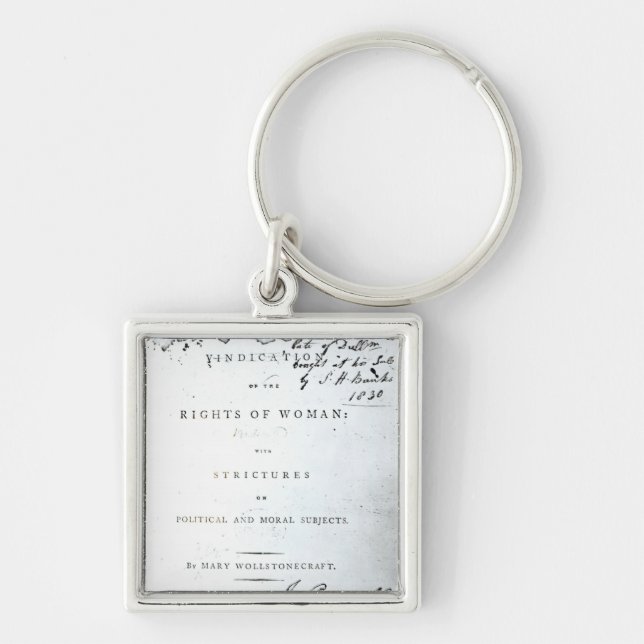Vindication of the Rights of Woman' Keychain (Front)