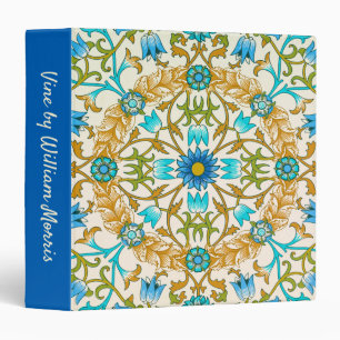 Vine by William Morris, Vintage Textile Art Binder