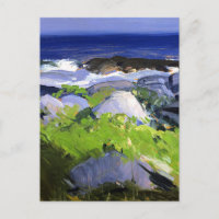 Vine Clad Shore, Monhegan Island, Maine, 