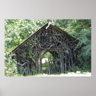 Vine Cottage Poster