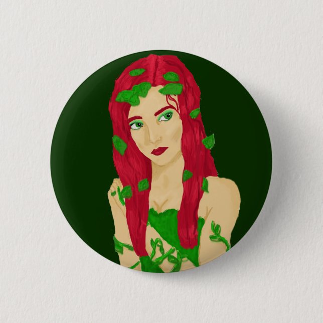 Vine Girl Buttons (Front)