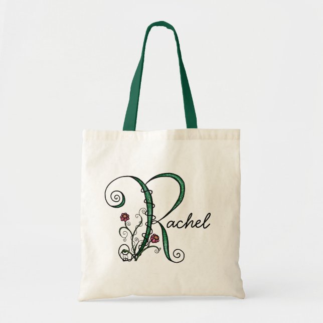 'Vine Letter R' Bag (Front)