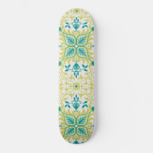 Vine Pattern (by William Morris) Skateboard