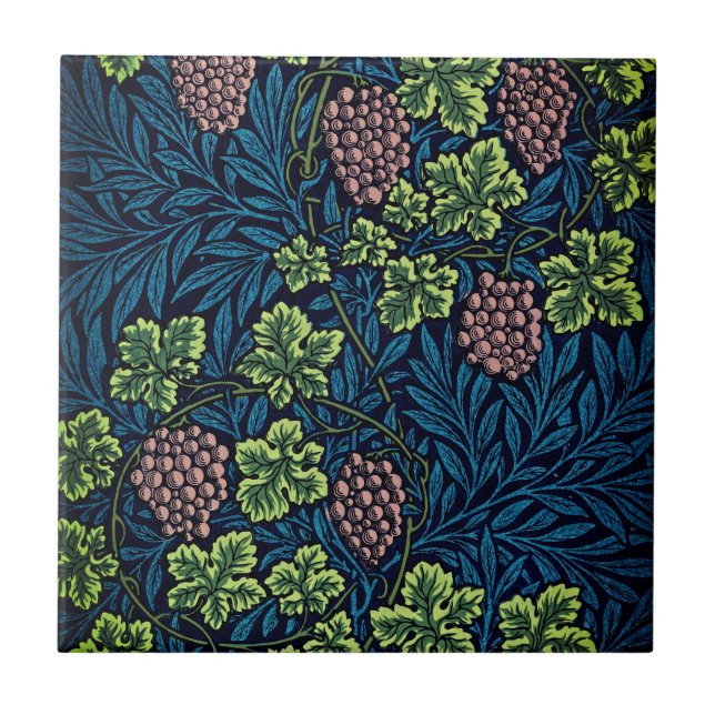 Vine Pattern Tile (Front)