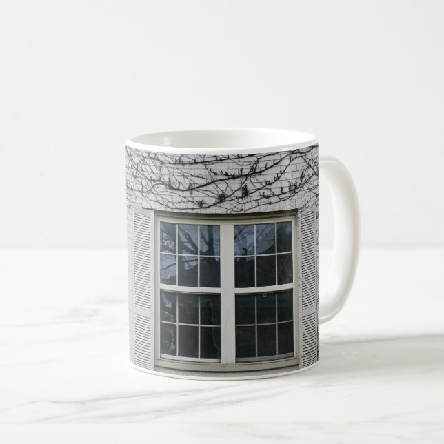 Vine Surrounding Window Coffee Mug (Front Right)