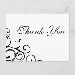 Vine Thank You Postcard