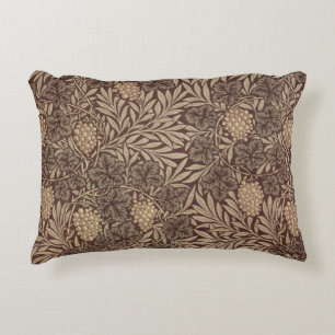 'Vine' wallpaper design, 1873 Decorative Pillow