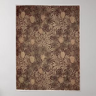 'Vine' wallpaper design, 1873 Poster