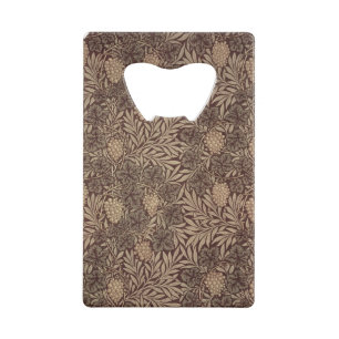 'Vine' wallpaper design, 1873 Wallet Bottle Opener