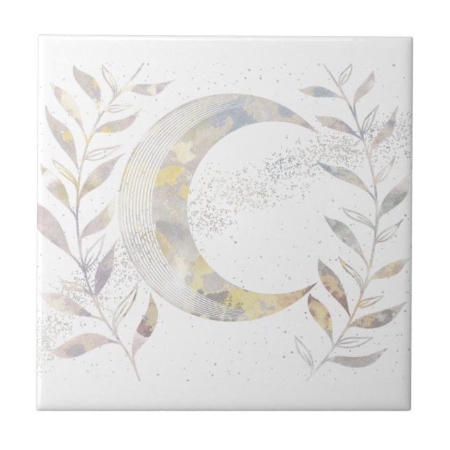 Vines and Moon Tile (Front)