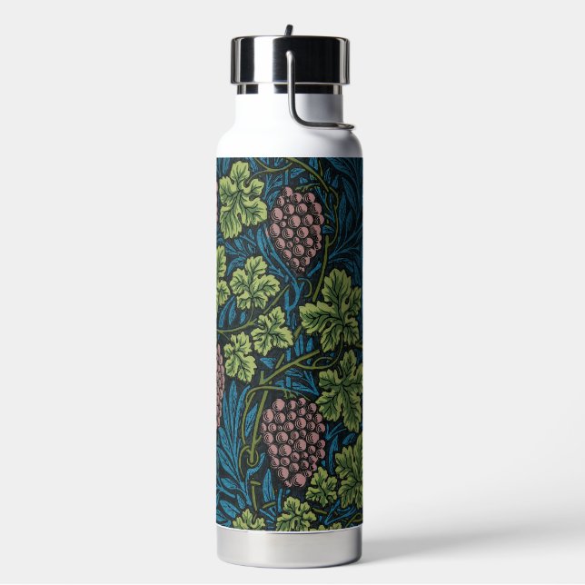Vines Pattern, William Morris Water Bottle (Left)