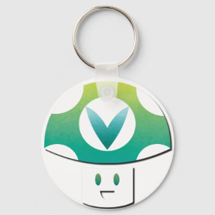 Vinesauce Mushroom Keychain