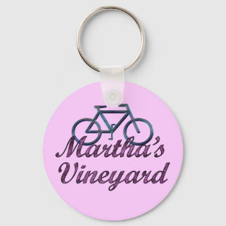 Vineyard Bicycle Keychain