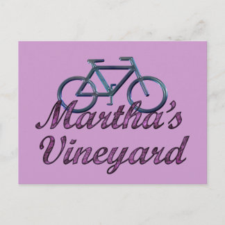 Vineyard Bicycle Postcard