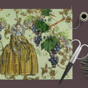 Vineyard Elegance Decoupage Tissue Paper