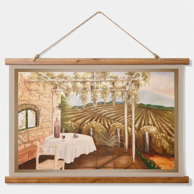 Vineyard Hanging Tapestry (Front)