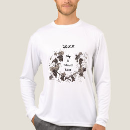 Vineyard Keepsake Sip & Stroll Tour Grape Vine Tri-Blend Shirt