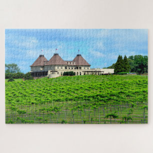 Vineyard landscape Georgia, USA Jigsaw Puzzle