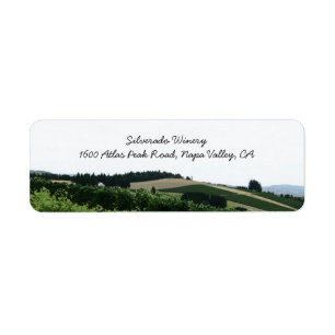 Vineyard Landscape Winscape Adresse postale Expédi