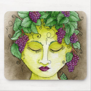 Vineyard Nymph Mousepad 4