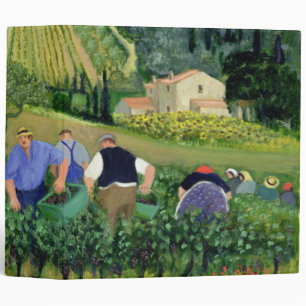 Vineyard Olives and Sunflowers Binder