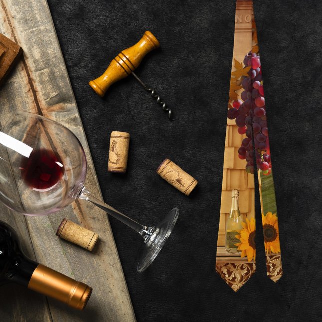 Vineyard or Wine Theme Tie (Creator Uploaded)
