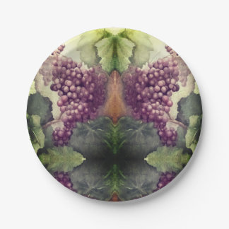Vineyard Paper Plate