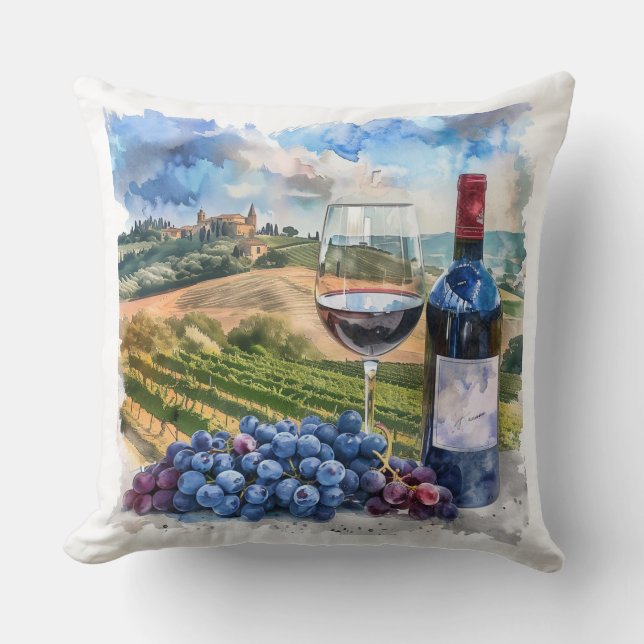 Vineyard Pillow (Front)