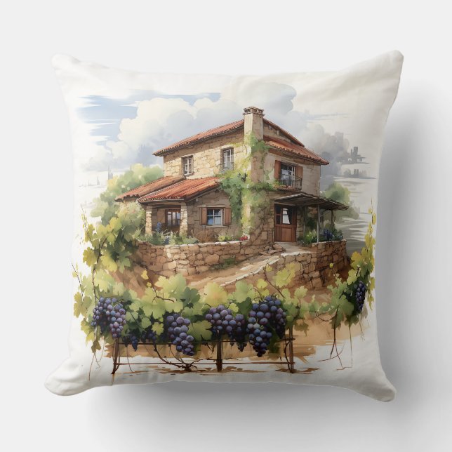 Vineyard Pillow (Front)