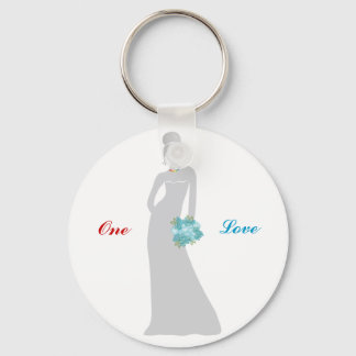 Vineyard Pride Bride Keychain