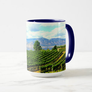 Vineyard Rocky Mountain Blue Lake Coffee Mug