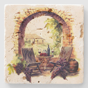 Vineyard Stone Coaster