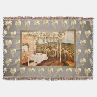 Vineyard Throw Blanket