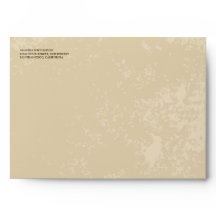 Vineyard Wedding Envelope (Parchment Texture)