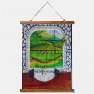 Vineyard Window Hanging Tapestry