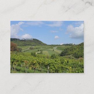 Vineyards In Grinzing Vienna Austria Business Card