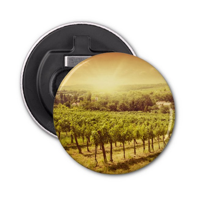 Vineyards Landscape Bottle Opener (Front)