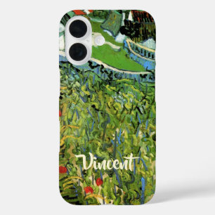 Vineyards with View of Auvers by Vincent van Gogh iPhone 16 Case
