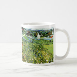 Vineyards with View of Auvers by Vincent van Gogh Coffee Mug