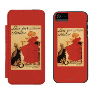 Vingeanne Milk Girl with Cats Incipio Watson™ iPhone 5 Wallet Case