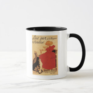 Vingeanne Milk Girl with Cats Mug