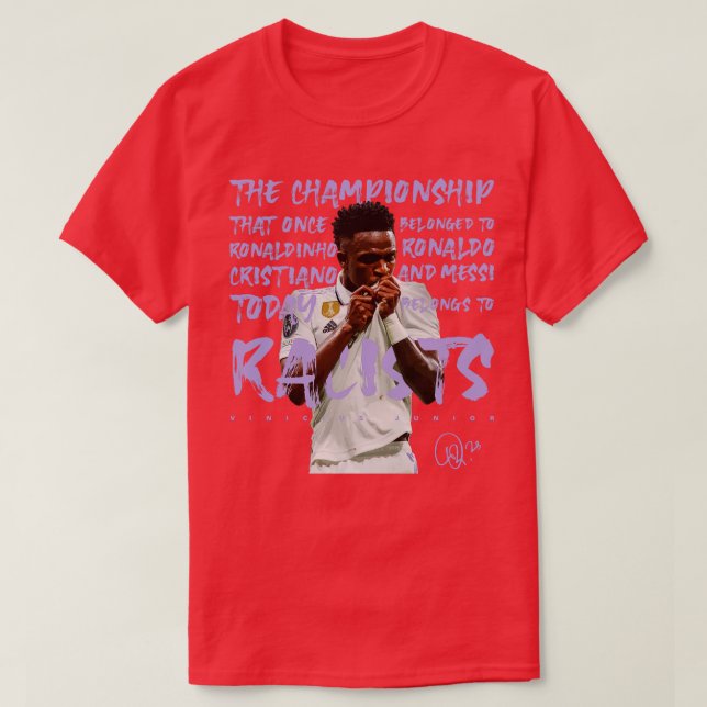 Vini Jr T-Shirt (Design Front)