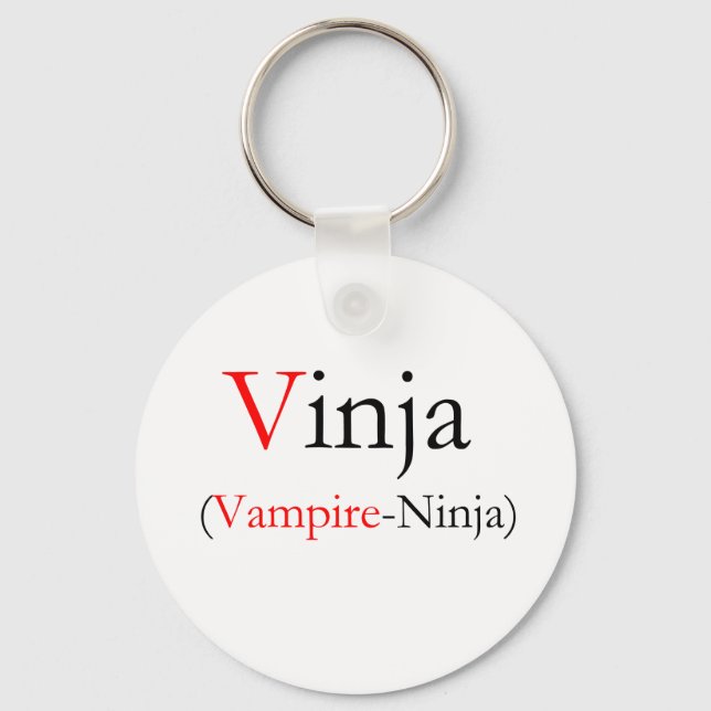 Vinja - Vampire Ninja Keychain (Front)