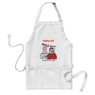 Vino and Stogies apron